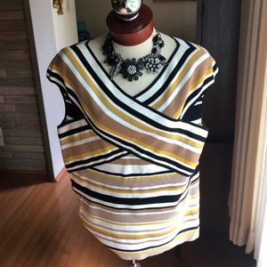 Chico’s Crossover Sweater Top XL Excellent!
